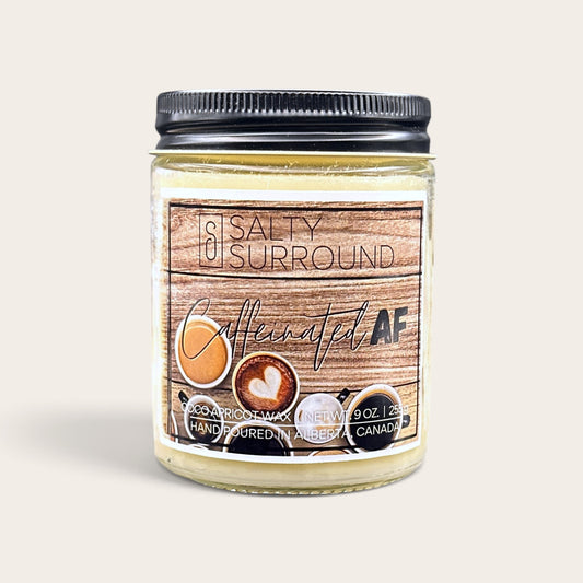 9 oz. Caffeinated AF Soy Candle