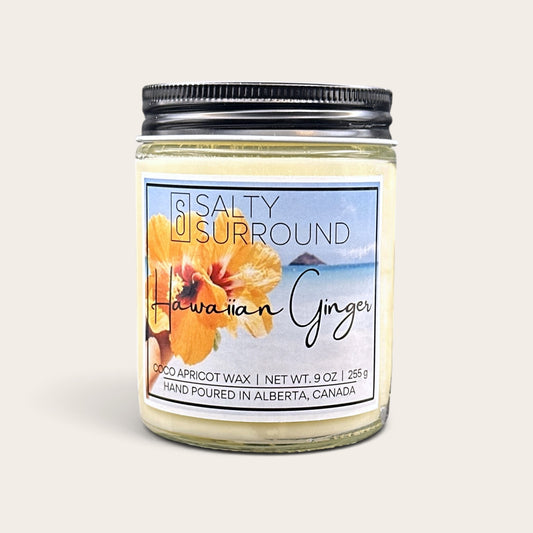 9 oz. Hawaiian Ginger Candle