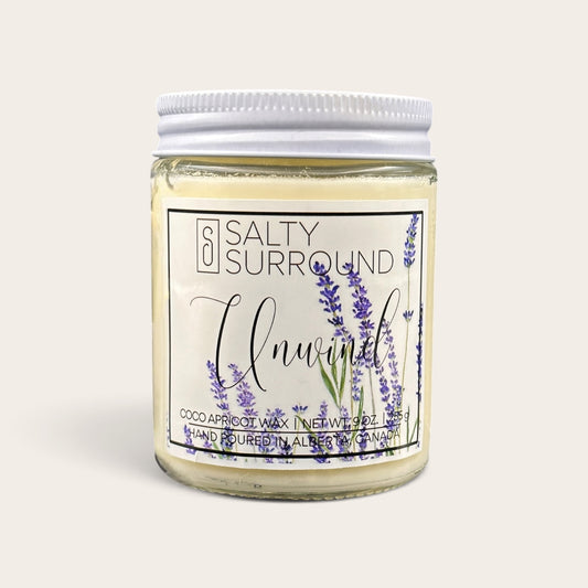 9 oz. Unwind (Lavender) Candle