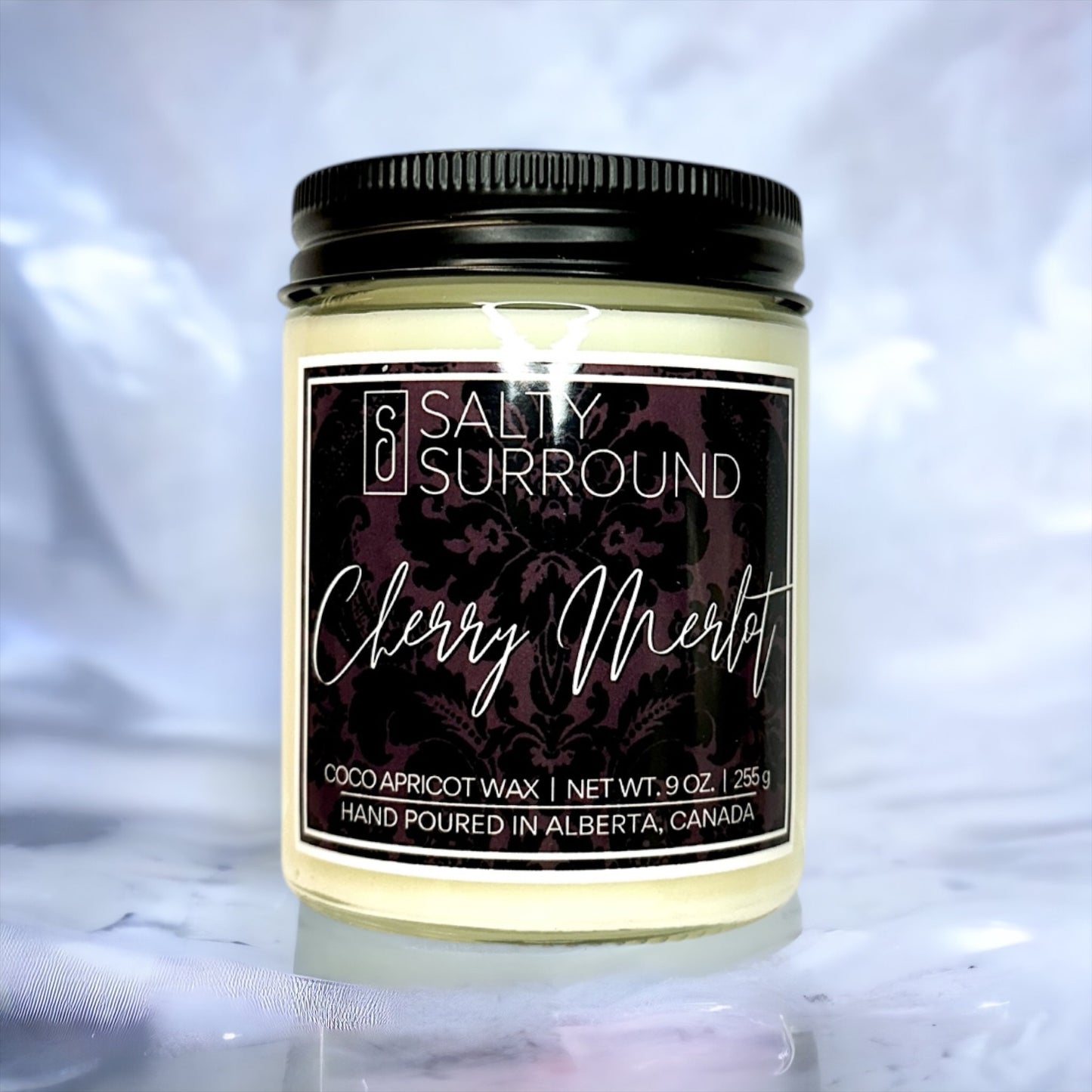 9 oz. Black Cherry Merlot Soy Candle