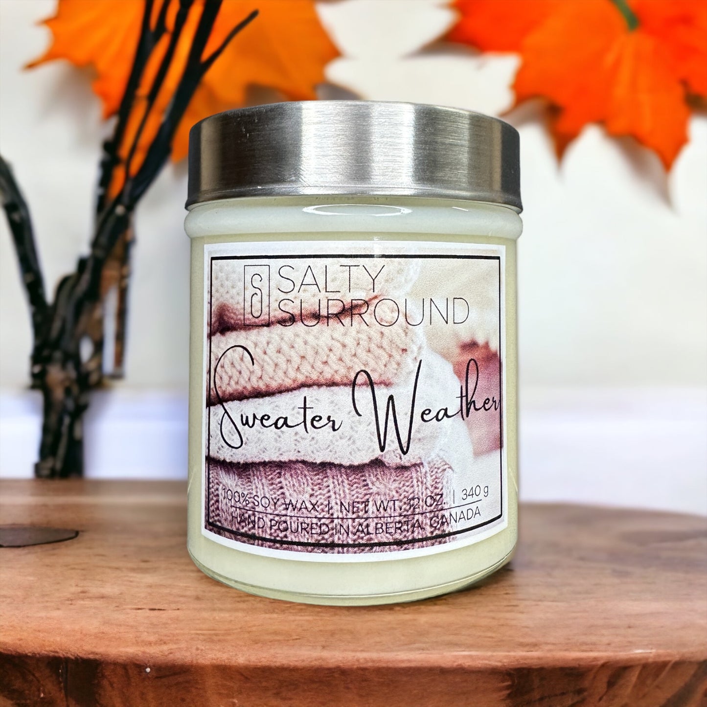 12 oz. Sweater Weather Soy Candle