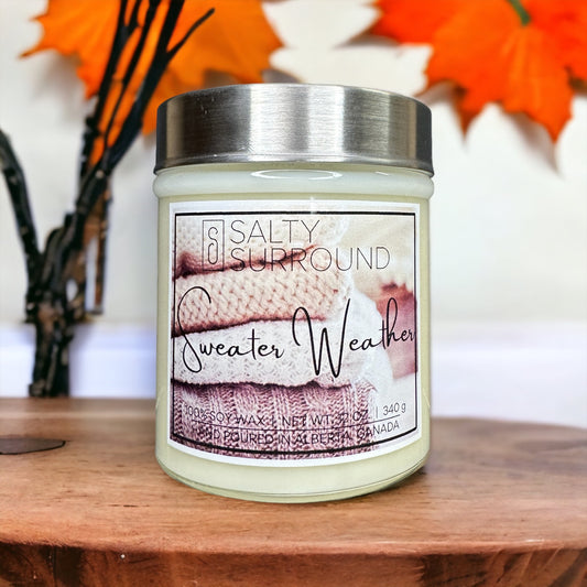 12 oz. Sweater Weather Soy Candle