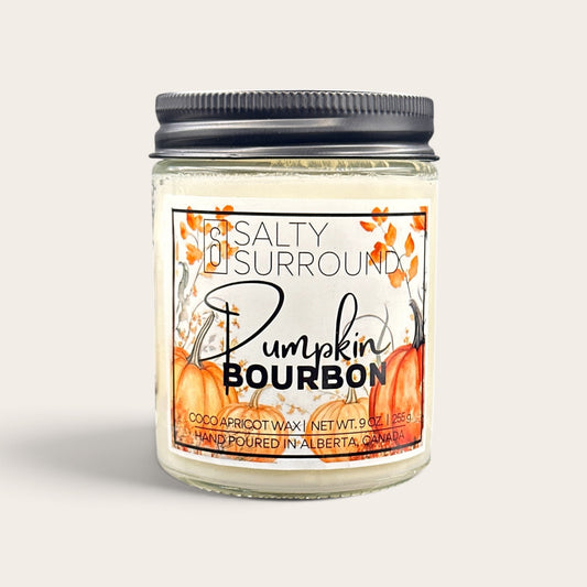 9 oz. Pumpkin Bourbon Candle (Fall Collection)