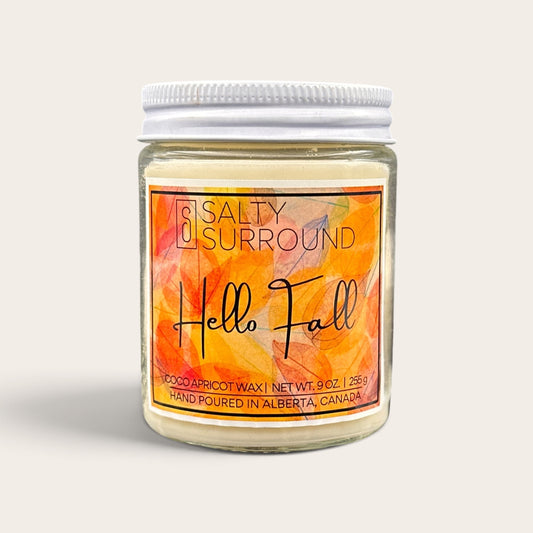 9 oz. Hello Fall Candle (Fall Collection)