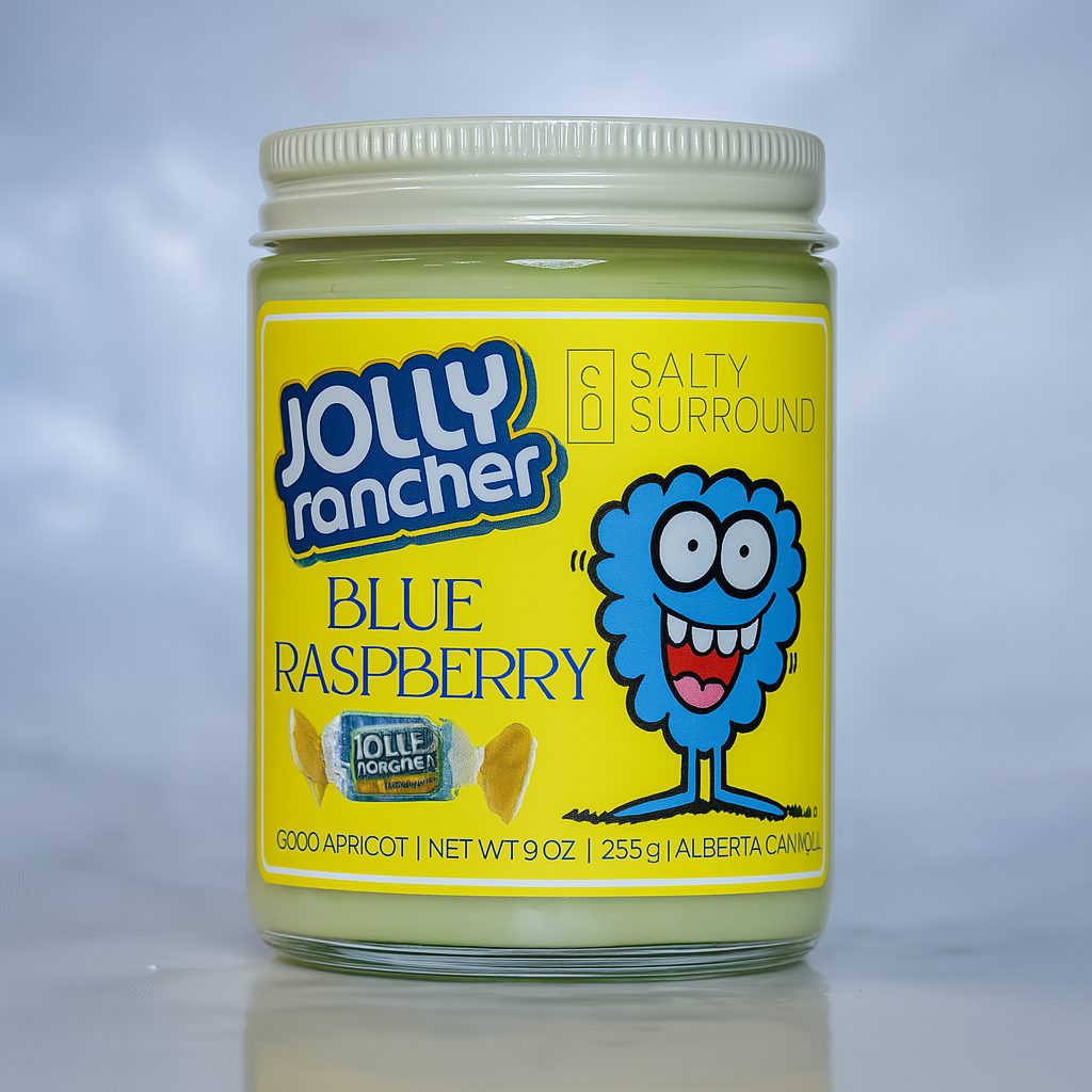 9 oz. Blue Raspberry Jolly Rancher Candle