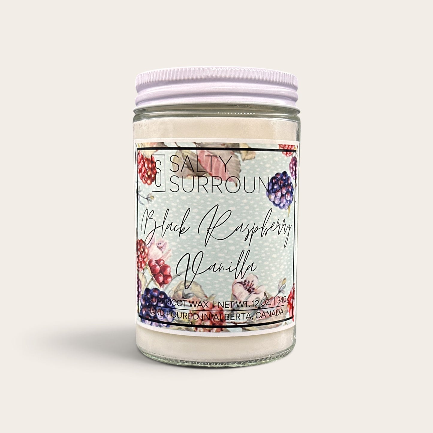 12 oz. Black Raspberry Vanilla Candle