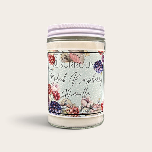 12 oz. Black Raspberry Vanilla Candle