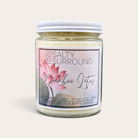 9 oz. Bamboo Lotus Candle