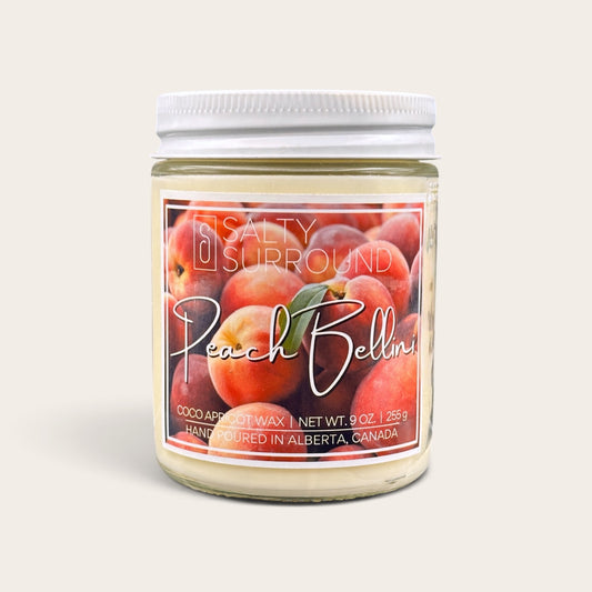 9 oz. Peach Bellini Candle