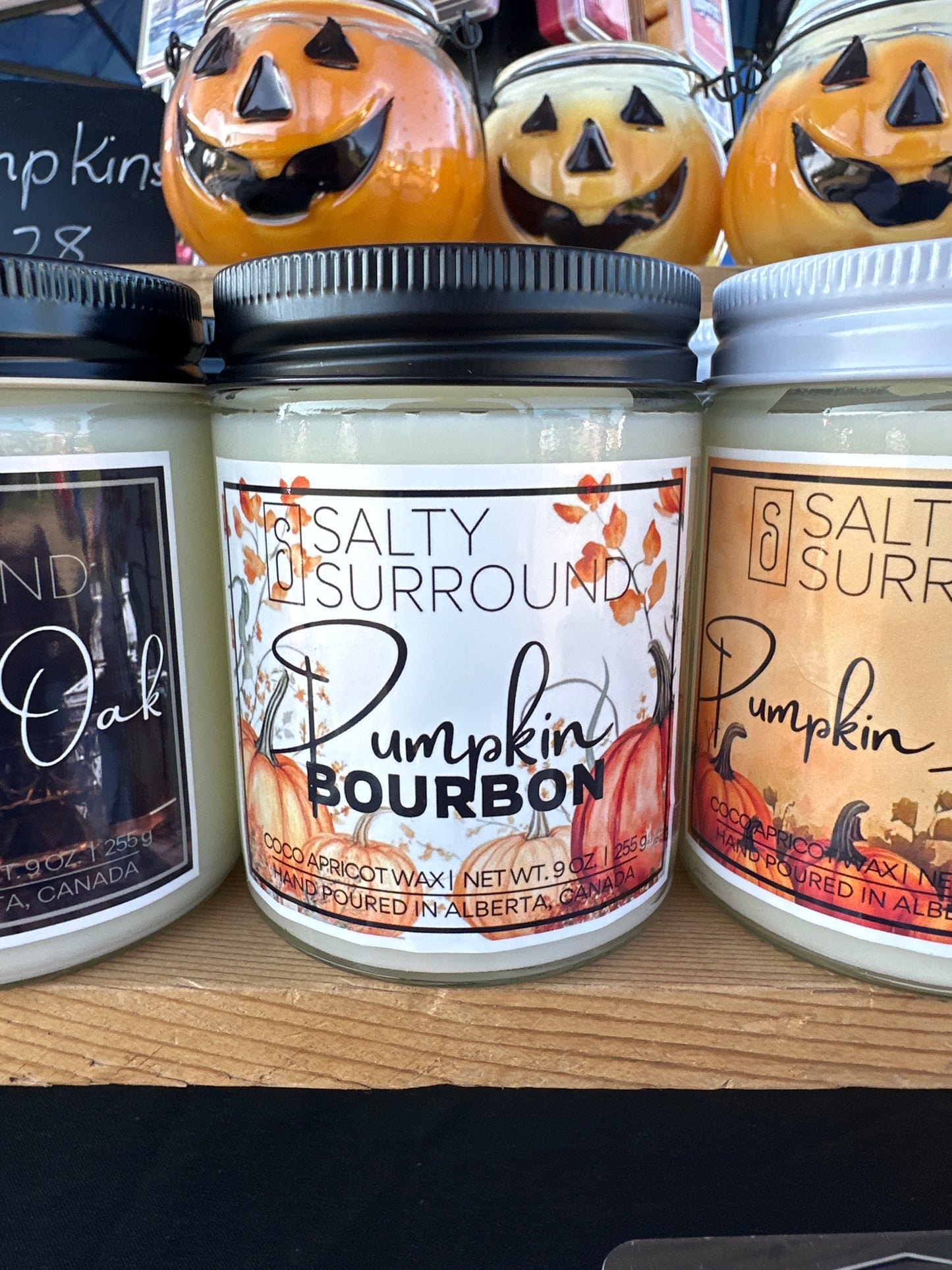 9 oz. Pumpkin Bourbon Candle (Fall Collection)