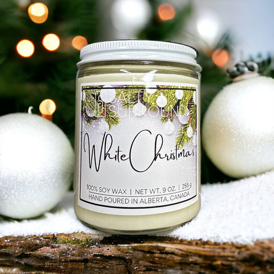 9 oz. White Christmas Candle (Winter Collection)