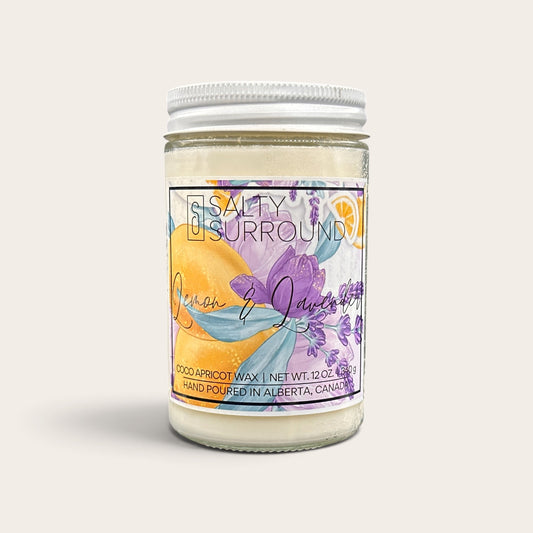 12 oz. Lemon & Lavender Candle