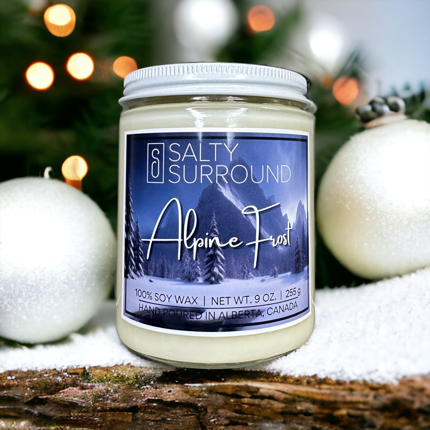 9 oz. Alpine Frost Soy Candle