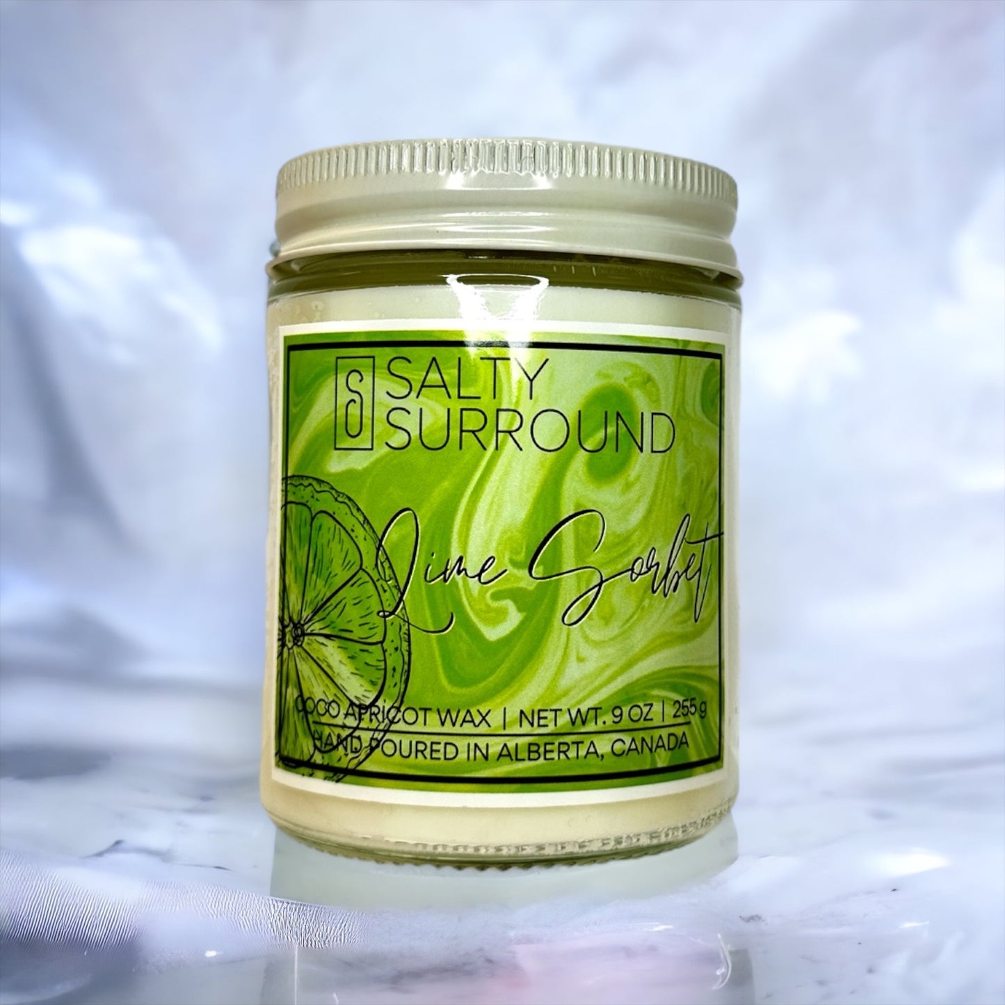 9 oz. Lime Sorbet Candle