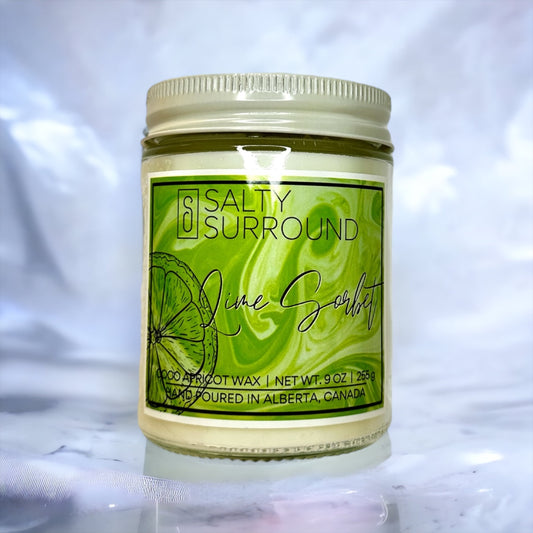 9 oz. Lime Sorbet Candle
