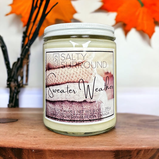 9 oz. Sweater Weather Soy Candle