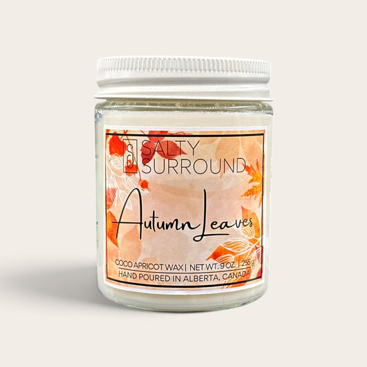 9 oz. Autumn Leaves Candle (Fall Collection)