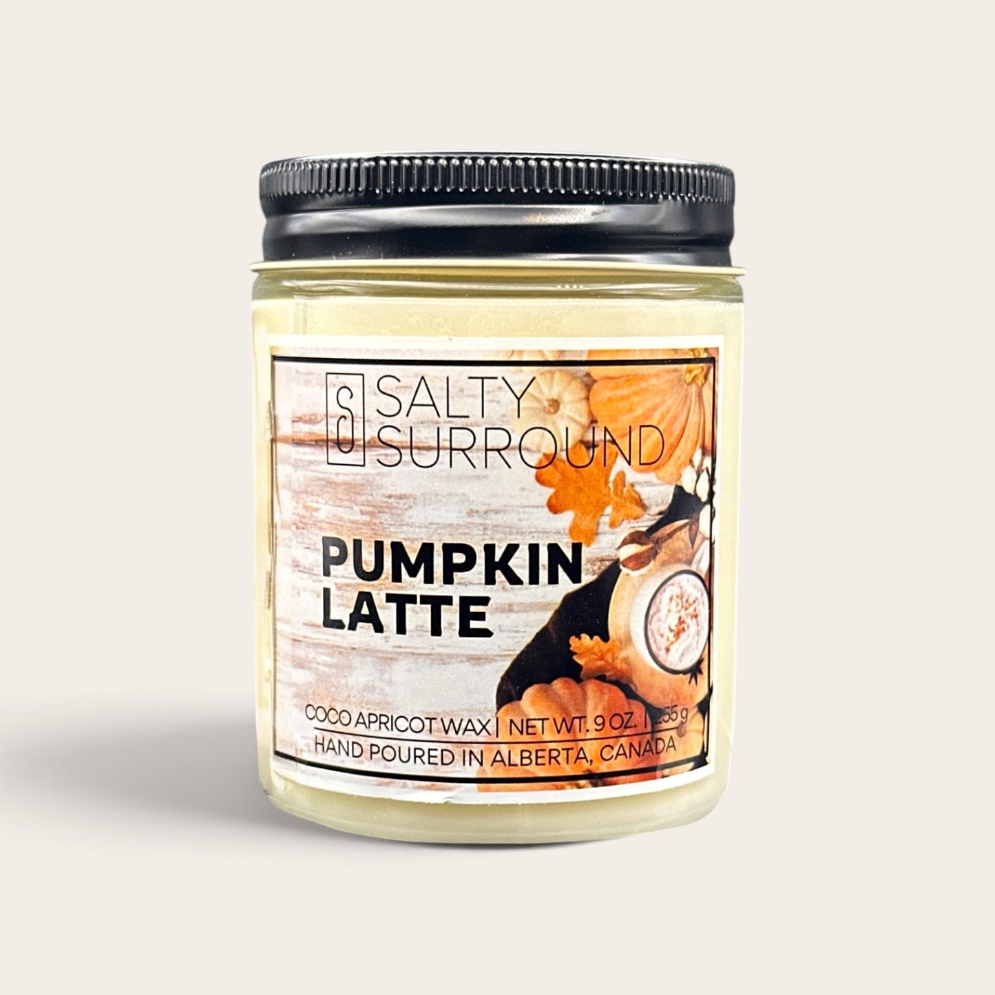 9 oz. Pumpkin Latte Candle (Fall Collection)
