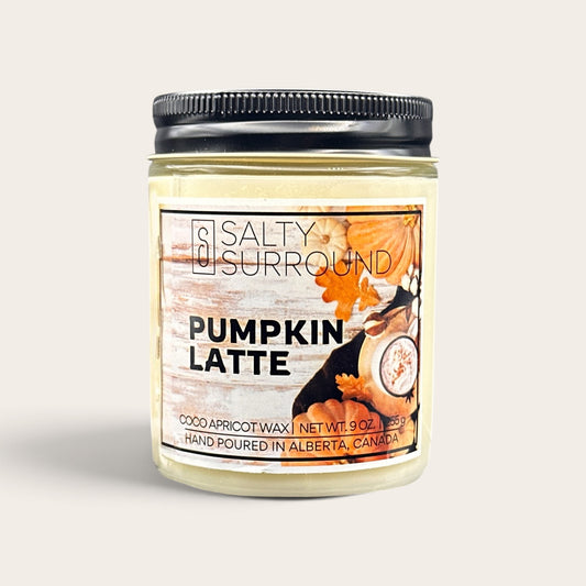 9 oz. Pumpkin Latte Candle (Fall Collection)