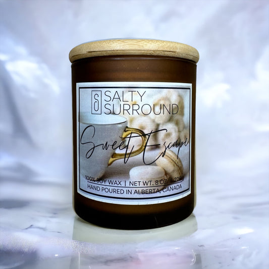 8 oz. Sweet Escape Vanilla Soy Candle (Luxury Line)