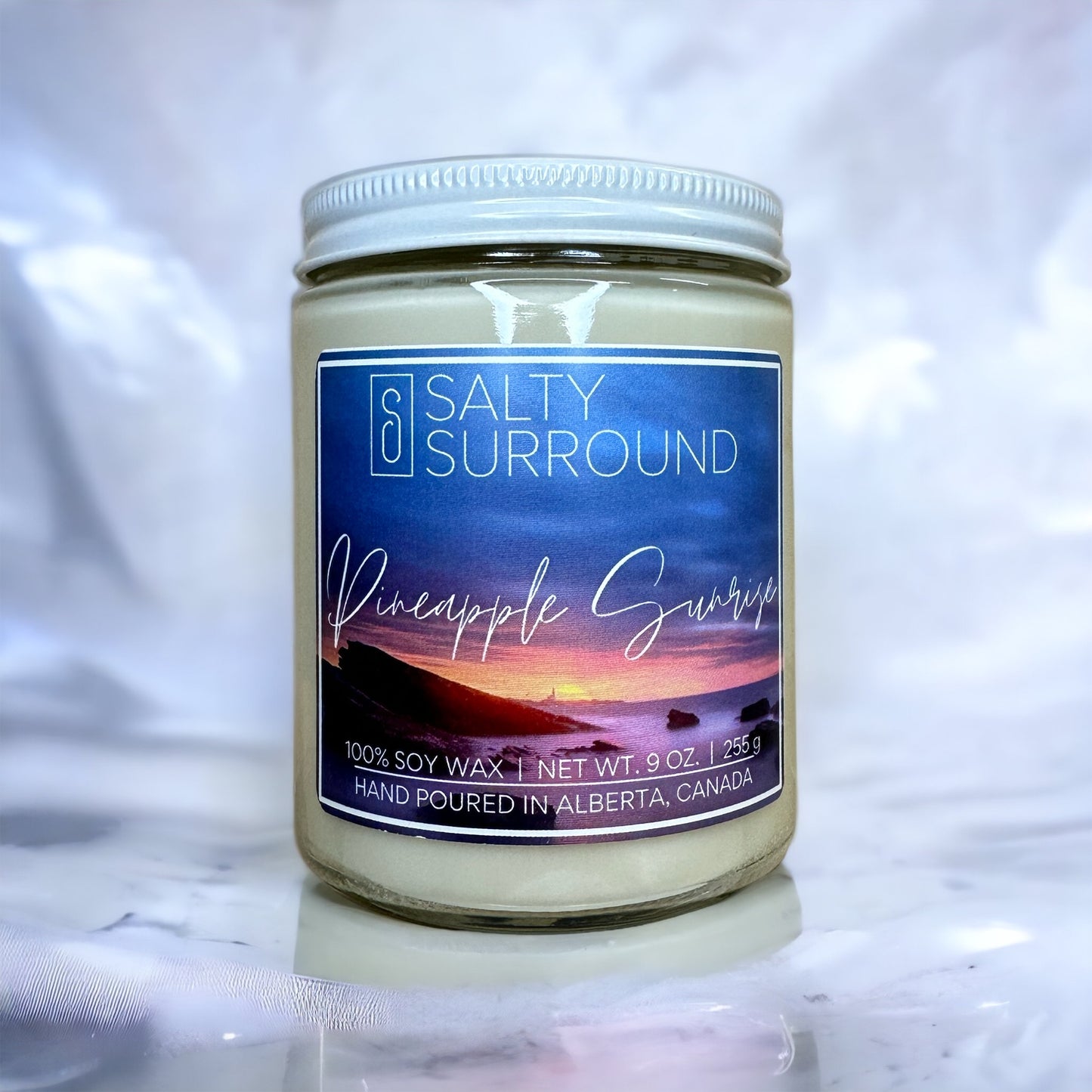 9 oz. Pineapple Sunrise Soy Candle