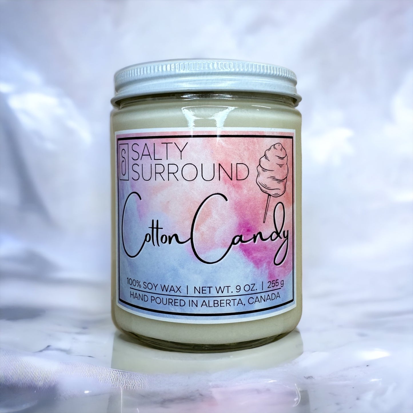 9 oz. Cotton Candy Soy Candle