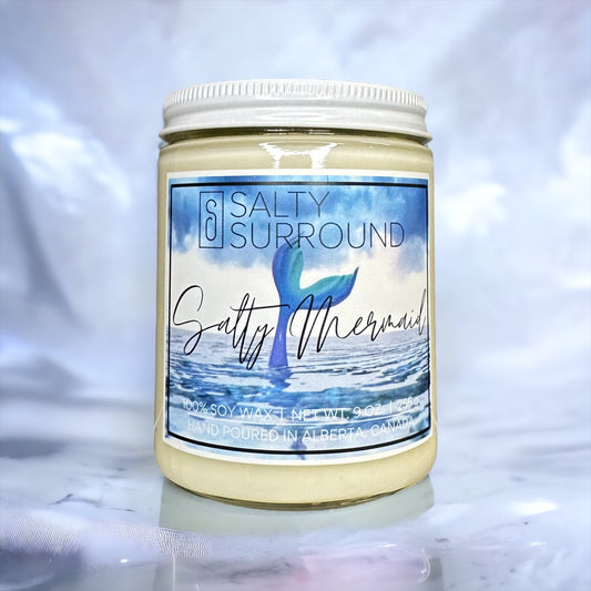 9 oz. Salty Mermaid Candle