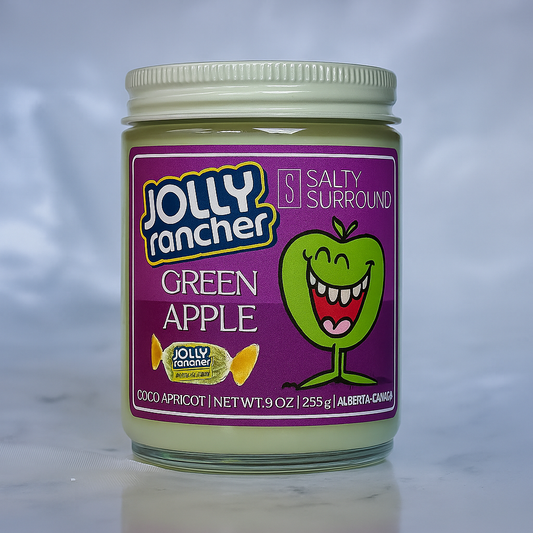 9 oz. Green Apple Jolly Rancher Candle