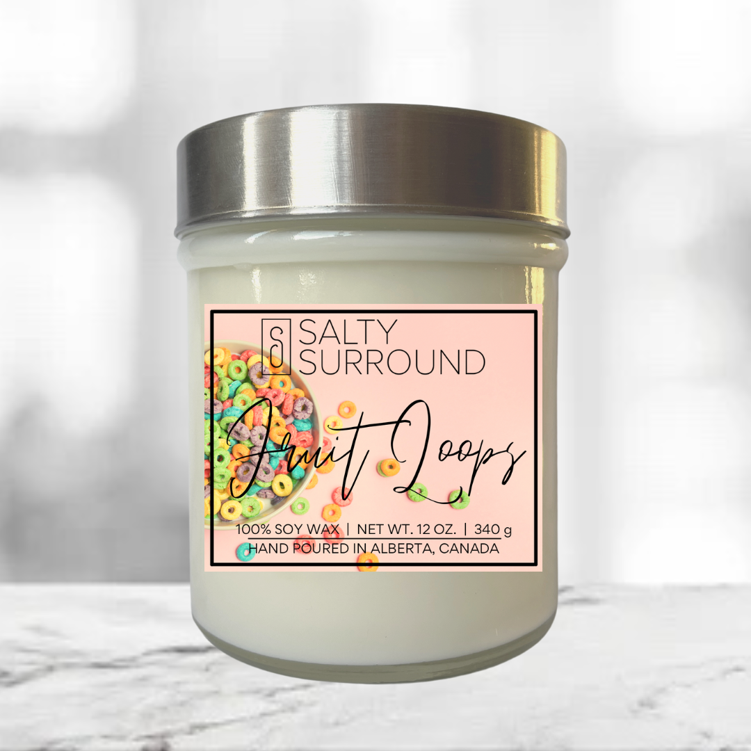 12 oz. Fruit Loops Soy Candle